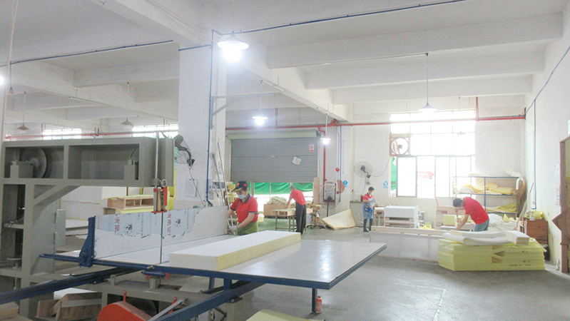 Foam Gluing Area