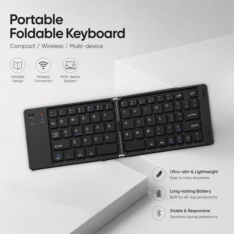 Faltbare Tastatur
