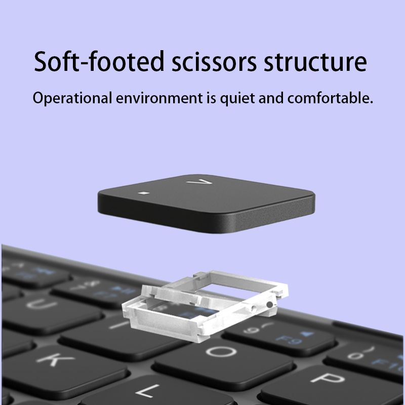 XTSTAR K024 – faltbare kabellose Tastatur – Faltbare Tastatur...